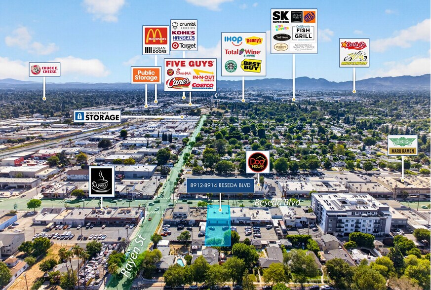 8912-8914 Reseda Blvd, Northridge, CA à louer - Photo de l’immeuble – Image 2 sur 7