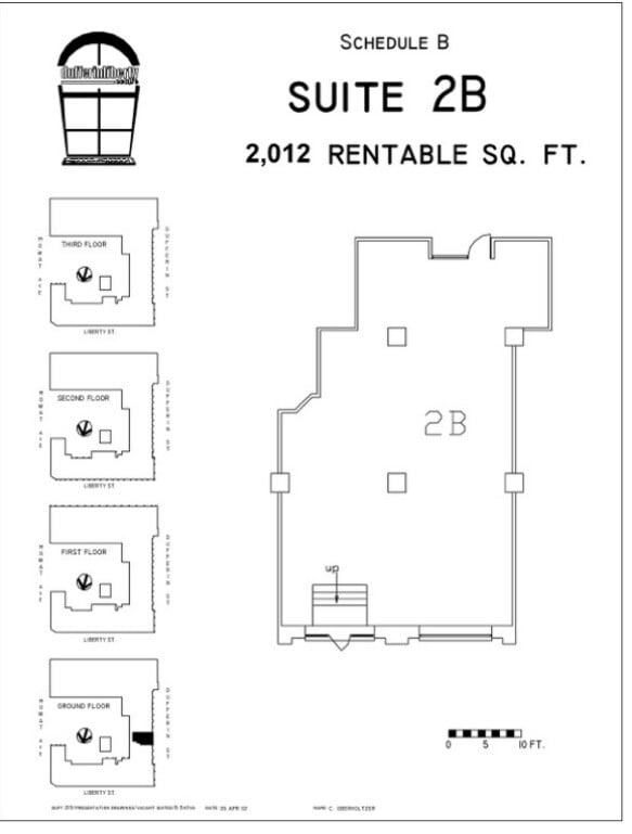219 Dufferin St, Toronto, ON à louer Plan d’étage– Image 1 sur 1