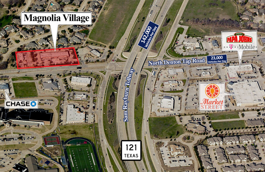 651 N Denton Tap Rd, Coppell, TX à louer - Aérien – Image 1 sur 2