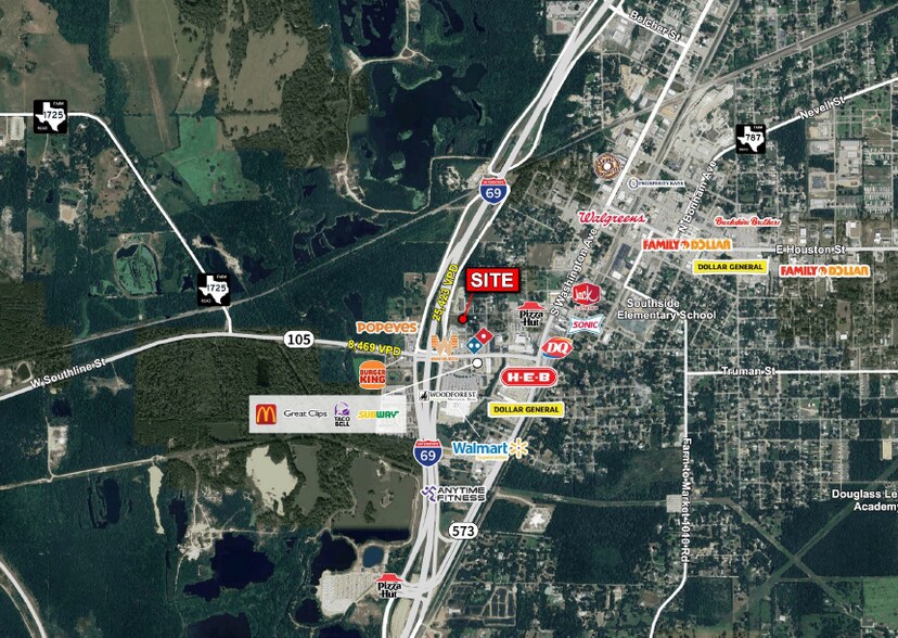 604 Lovett Ave, Cleveland, TX à vendre - Aérien – Image 2 sur 2