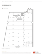258 Littlefield Ave, South San Francisco, CA à louer Plan d’étage– Image 1 sur 2