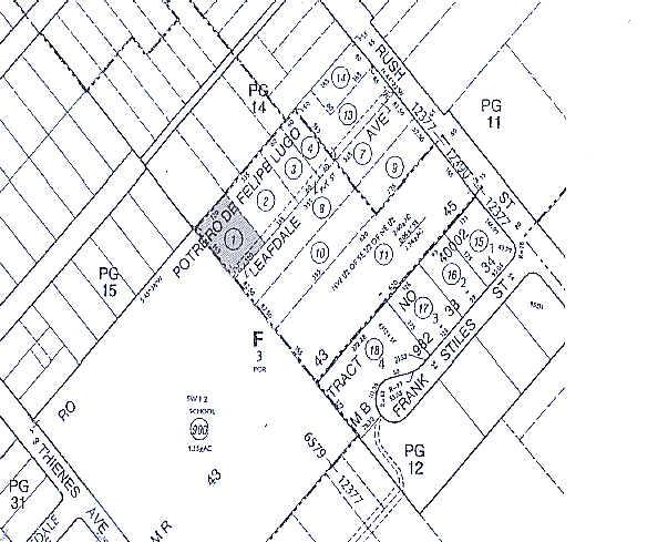 1903-1909 Leafdale Ave, South El Monte, CA à louer - Plan cadastral – Image 2 sur 2