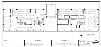 11050-11100 E Bethany Dr, Aurora, CO à vendre Plan d’étage– Image 1 sur 1
