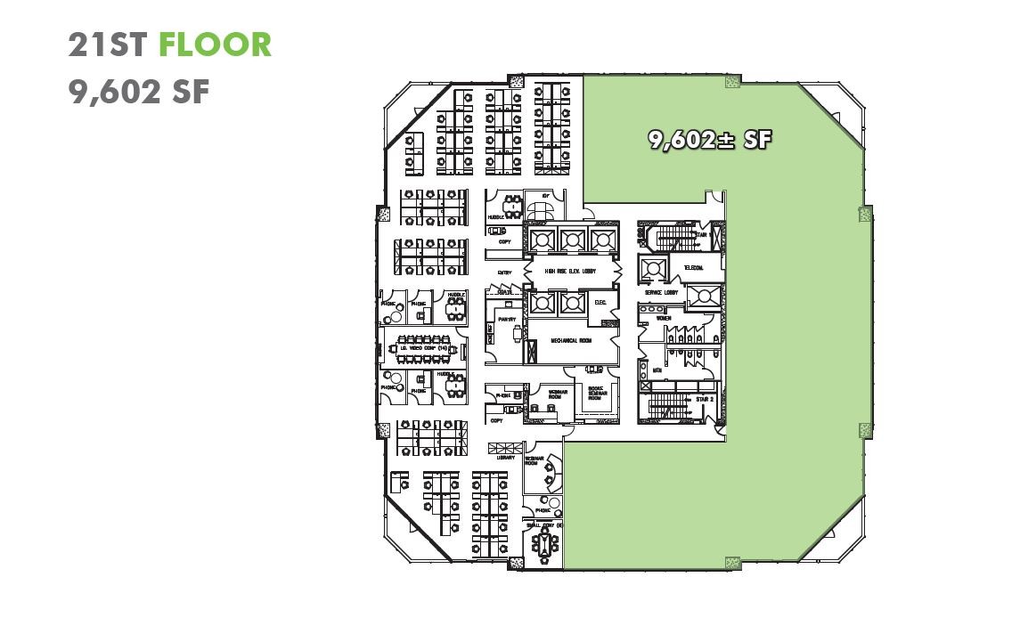 100 N Main St, Winston-Salem, NC à louer Plan d’étage– Image 1 sur 1
