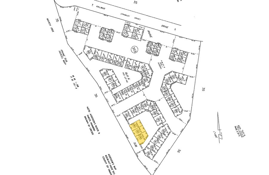 151 Kalmus Dr, Costa Mesa, CA à louer - Plan cadastral – Image 2 sur 39