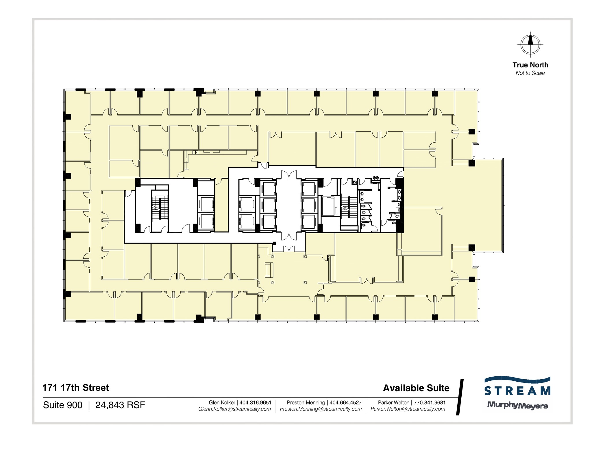 171 17th St NW, Atlanta, GA à louer Plan de site– Image 1 sur 1