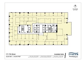 171 17th St NW, Atlanta, GA à louer Plan de site– Image 1 sur 1