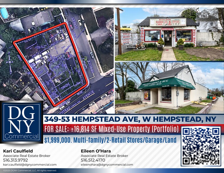 349-353 Hempstead Ave portefeuille de 3 biens à vendre sur LoopNet.fr - Photo de l’immeuble – Image 1 sur 25