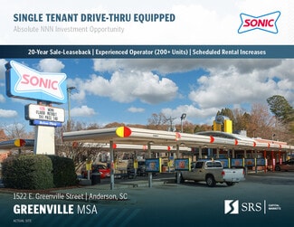 Plus de détails pour 1522 E Greenville St, Anderson, SC - Local commercial à vendre