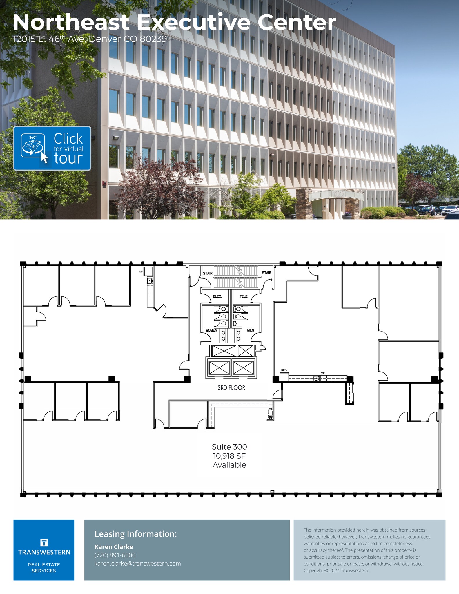 12015 E 46th Ave, Denver, CO à louer Plan de site– Image 1 sur 1