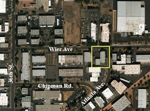 3745 E Wier Ave, Phoenix, AZ - Vue aérienne  vue de carte - Image1