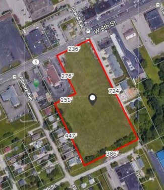 Plus de détails pour 2725 W 8th St, Erie, PA - Terrain à vendre