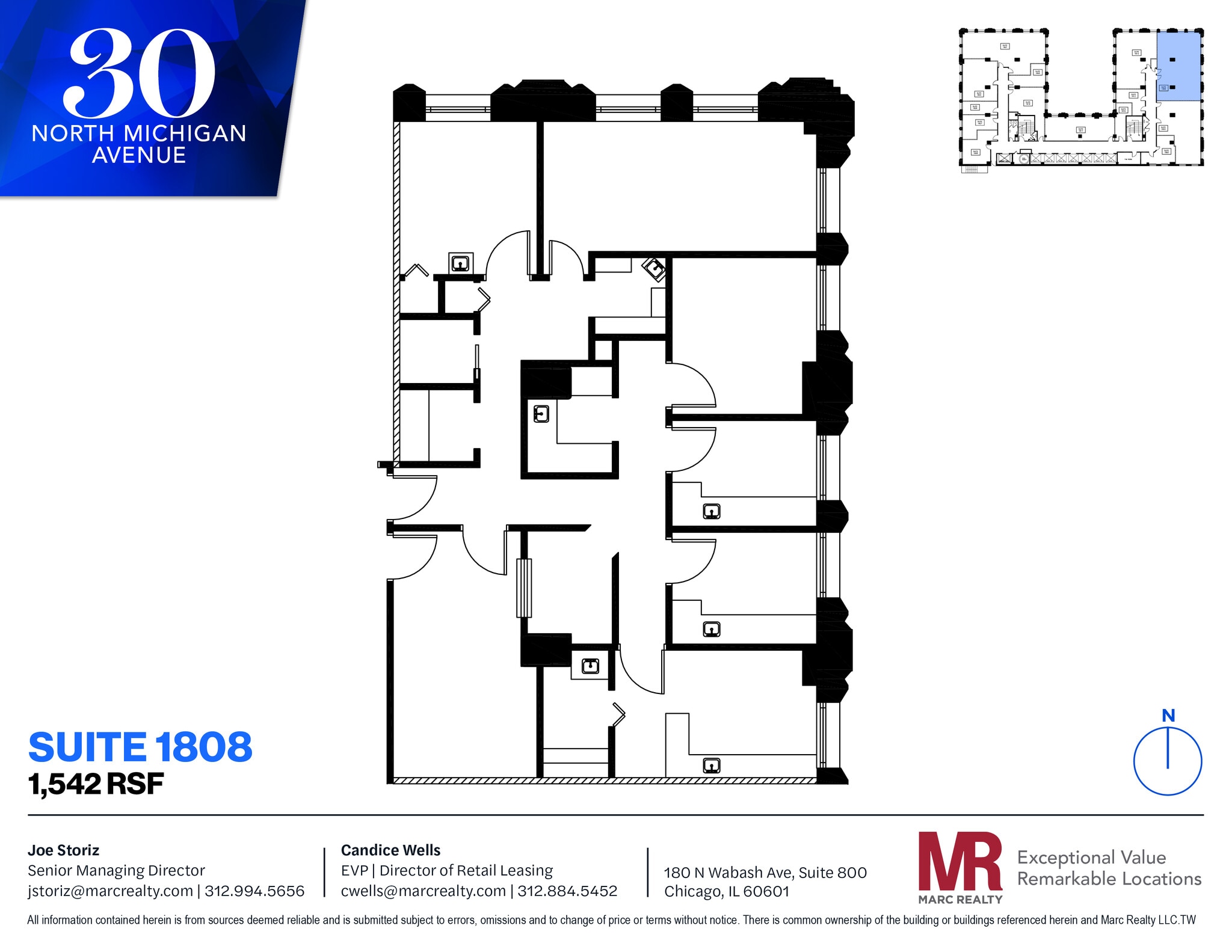 30 N Michigan Ave, Chicago, IL à louer Photo intérieure– Image 1 sur 14