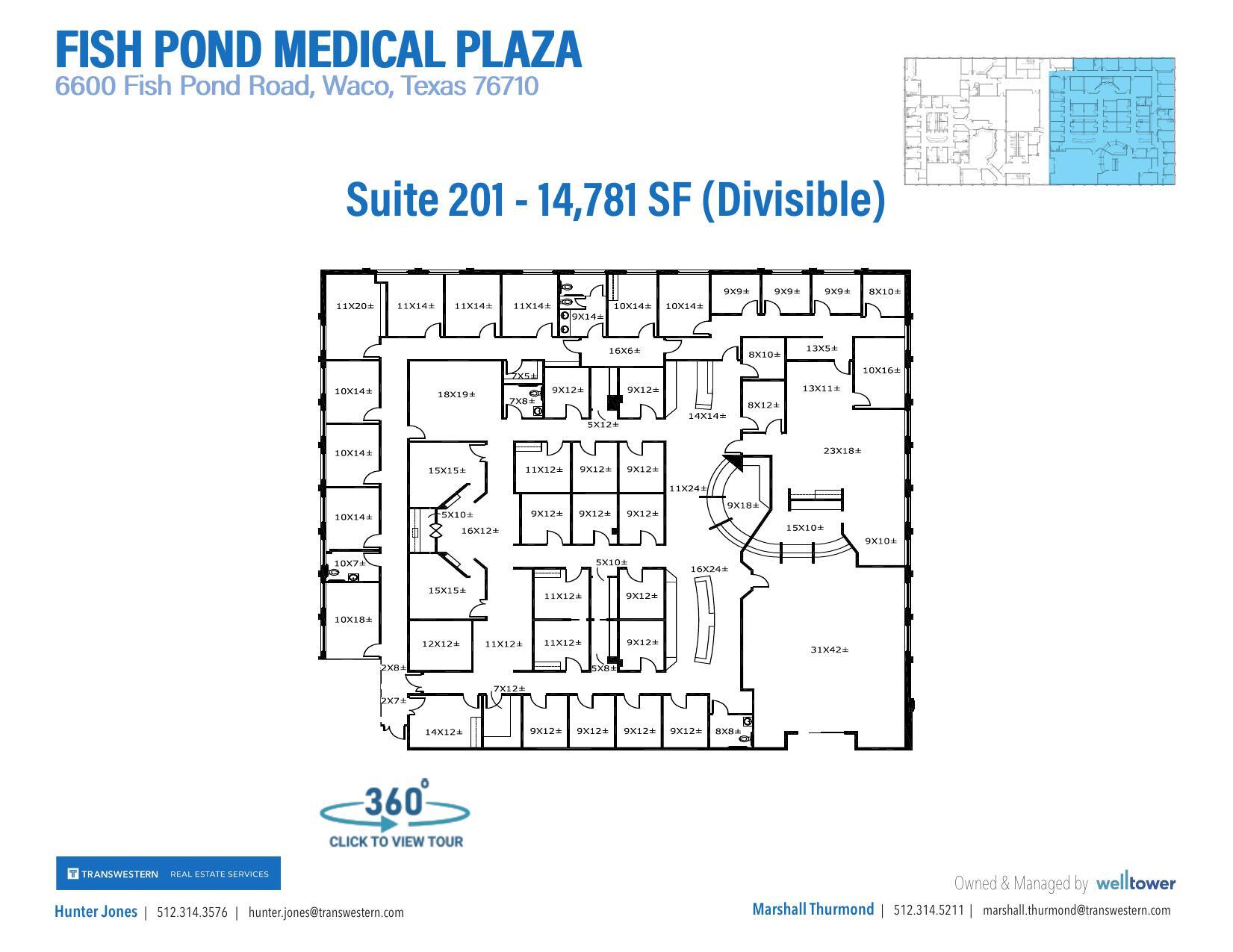 6600 Fish Pond Rd, Waco, TX à louer Plan d’étage– Image 1 sur 1