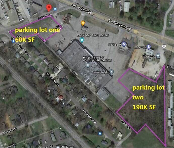 1145-1163 Bankhead Hwy, Birmingham, AL à louer - Photo principale – Image 1 sur 12