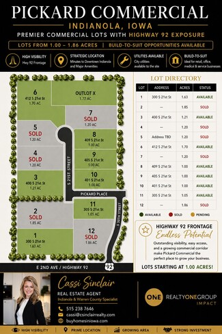 Plus de détails pour 305 21st St, Indianola, IA - Terrain à vendre