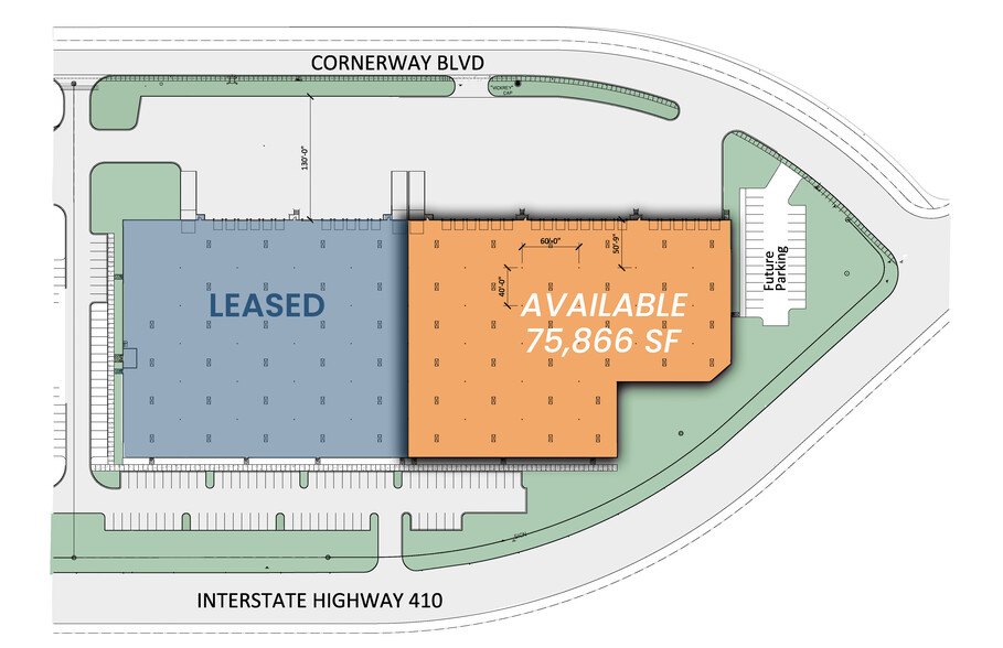 8562 NE Loop 410, San Antonio, TX à louer - Plan de site – Image 3 sur 10