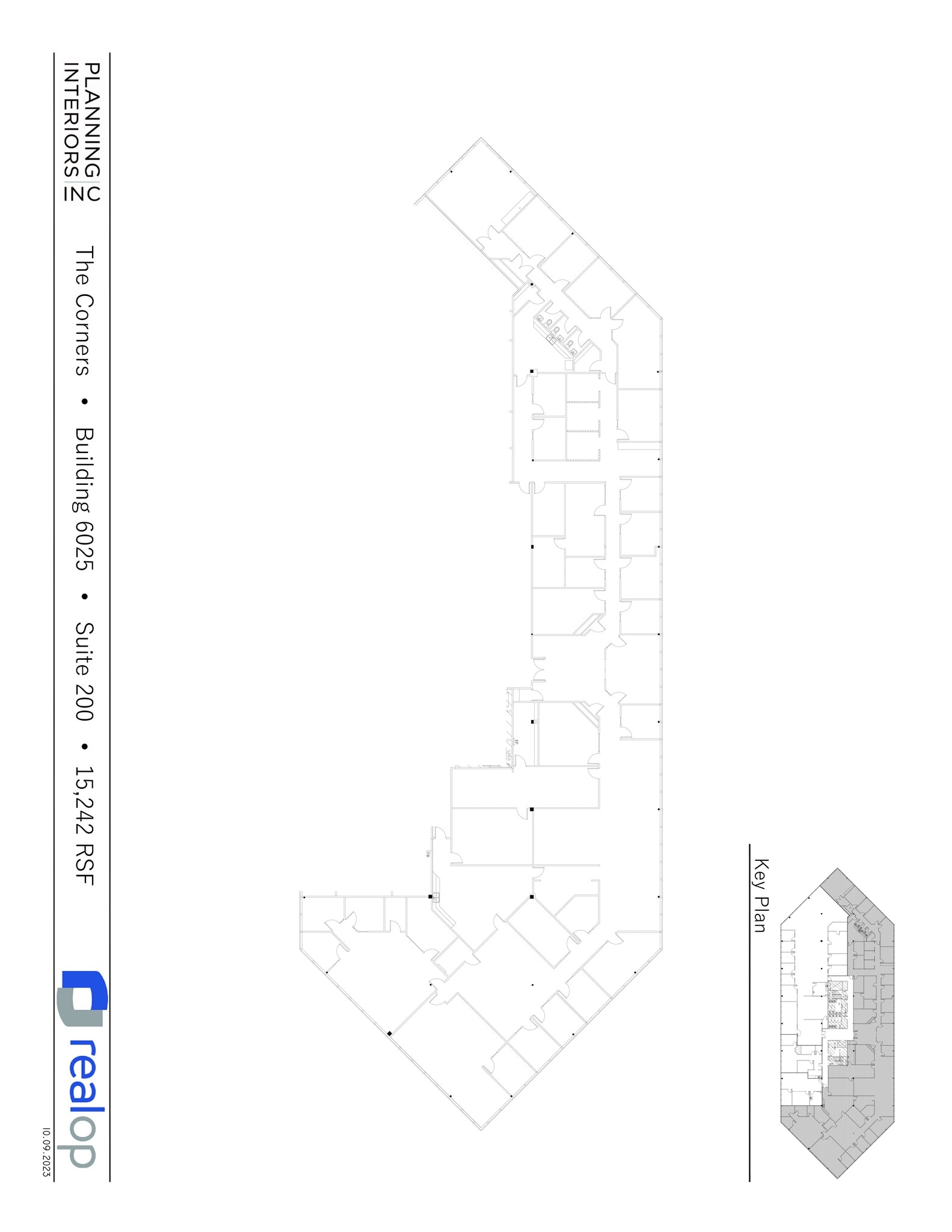6025 The Corners Pky, Peachtree Corners, GA à louer Plan de site– Image 1 sur 1