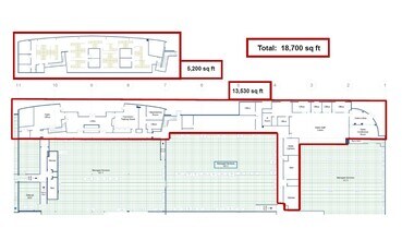 7499 E Paradise Ln, Scottsdale, AZ à louer Plan d’étage– Image 2 sur 2