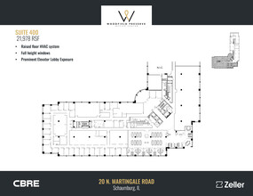 20 N Martingale Rd, Schaumburg, IL à louer Plan d’étage– Image 1 sur 1