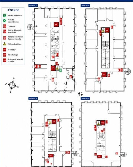 Bureau dans Bordeaux à louer - Plan d’étage – Image 3 sur 3