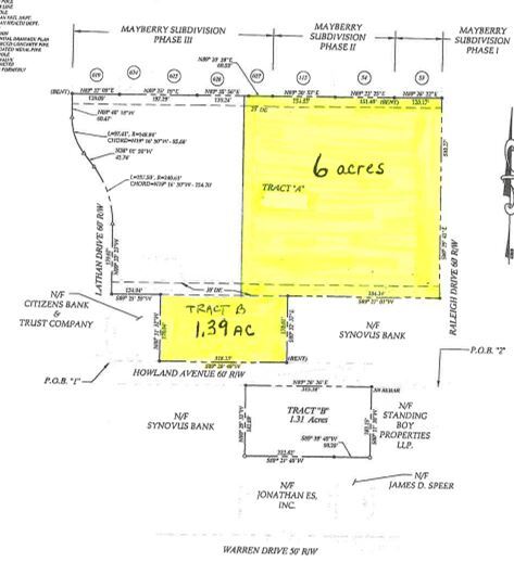 Latham Drive, Warner Robins, GA à vendre - Plan cadastral – Image 3 sur 3
