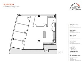 6700 Rockledge Dr, Bethesda, MD à louer Plan d’étage– Image 1 sur 1