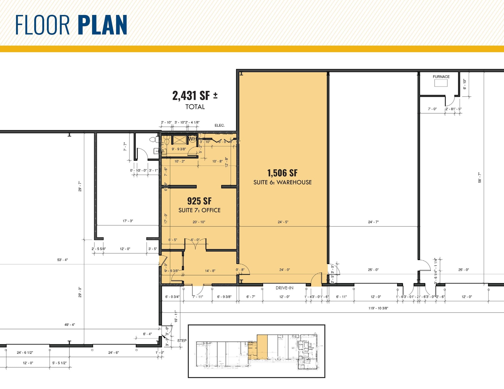 706 Pulaski Hwy, Joppa, MD à louer Plan d’étage– Image 1 sur 1