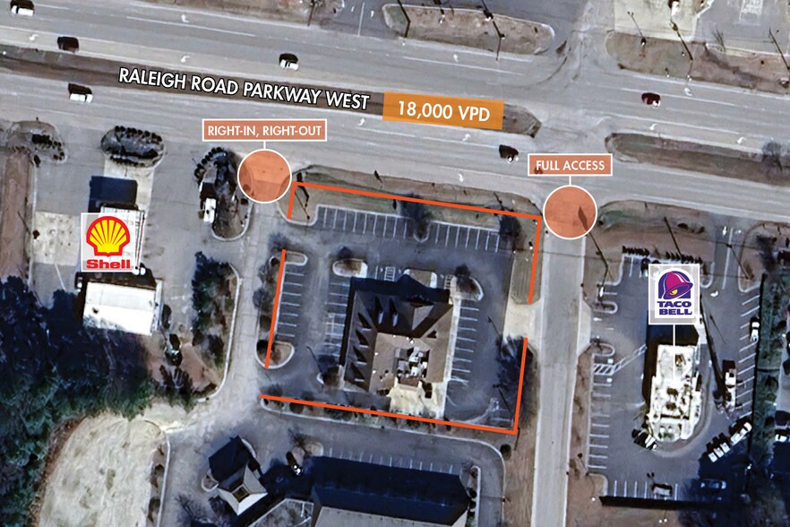 4935 Raleigh Road Pky W, Wilson, NC à louer - Aérien – Image 2 sur 2