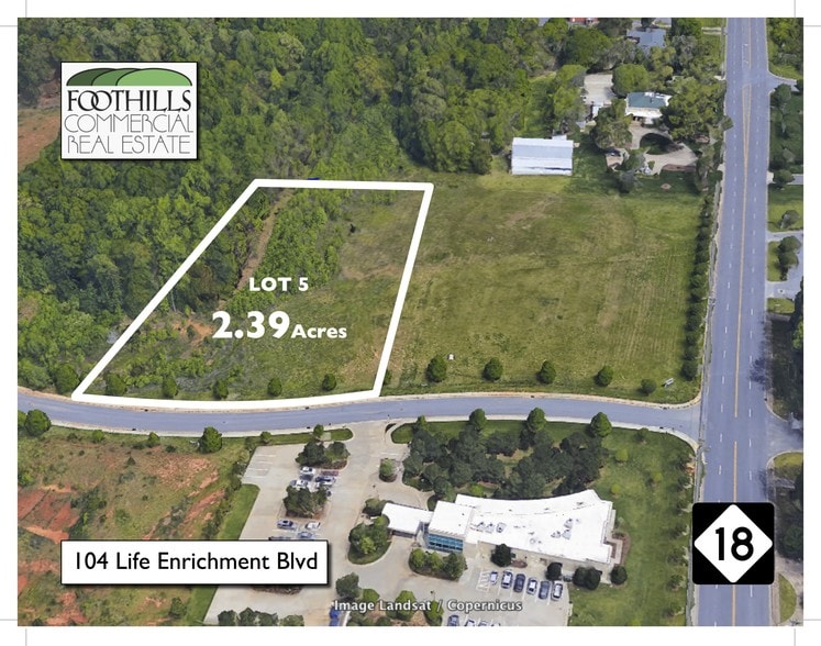 104 Life Enrichment Blvd, Shelby, NC à vendre - Aérien – Image 1 sur 2