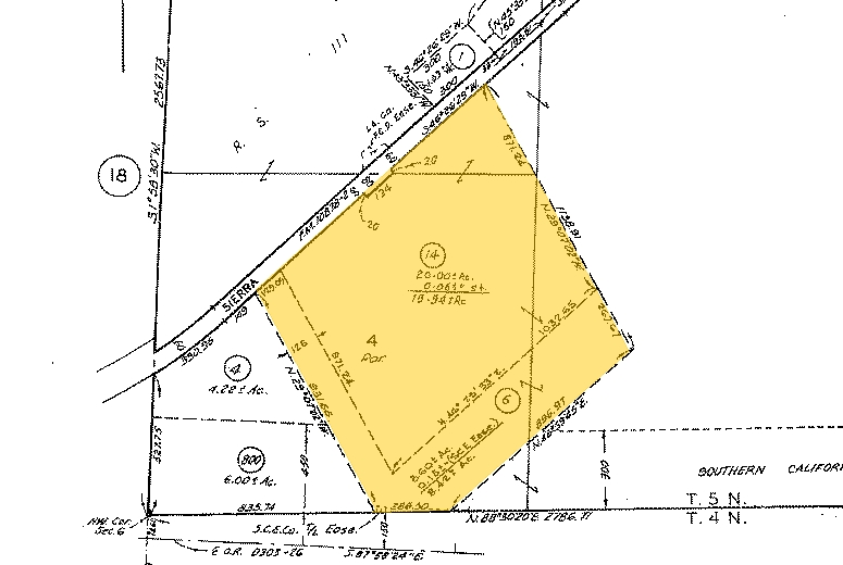 15142 Sierra Hwy, Santa Clarita, CA à vendre - Plan cadastral – Image 2 sur 14