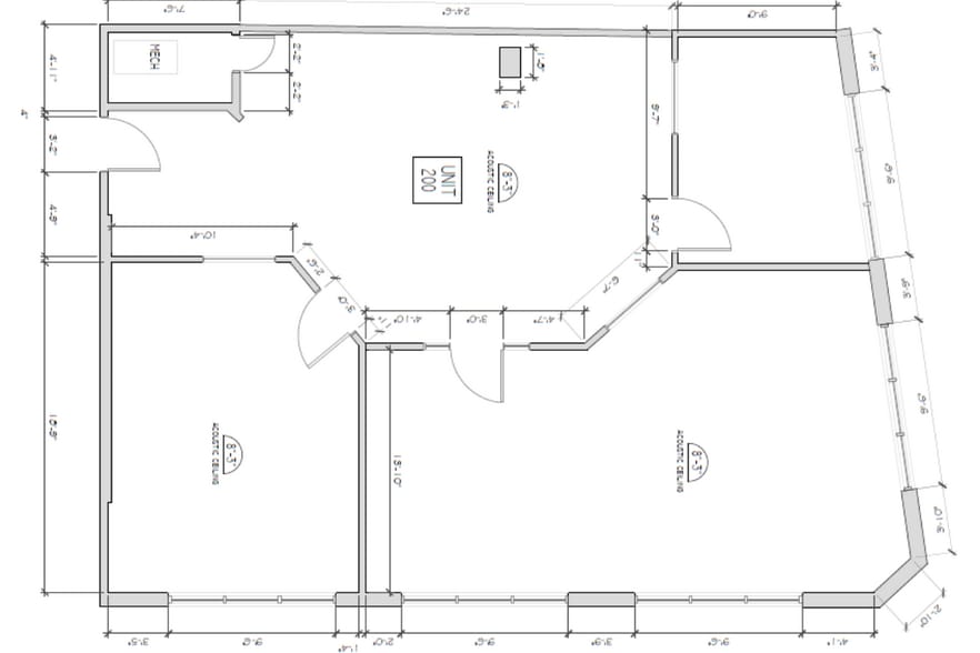 4444 Rue Sainte-Catherine O, Westmount, QC à louer - Plan d’étage – Image 3 sur 3