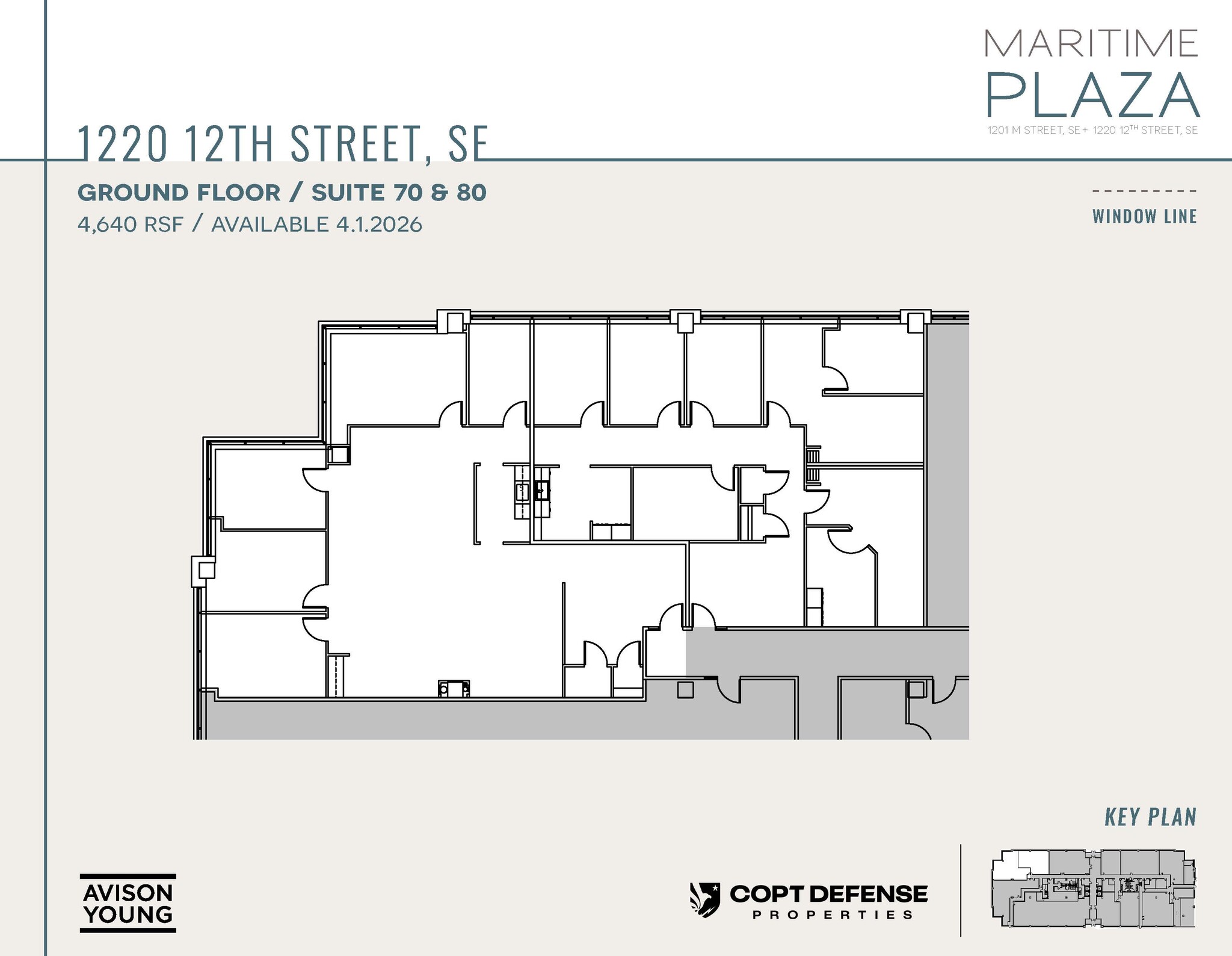 1220 12th St SE, Washington, DC à louer Plan d’étage– Image 1 sur 1