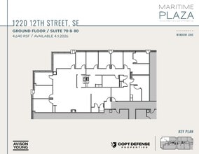 1220 12th St SE, Washington, DC à louer Plan d’étage– Image 1 sur 1