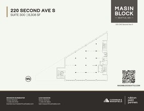 222 2nd Ave S, Seattle, WA à louer Plan de site– Image 1 sur 1