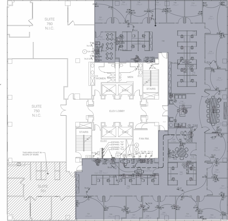 21021 Ventura Blvd, Woodland Hills, CA à louer Plan d’étage– Image 1 sur 1