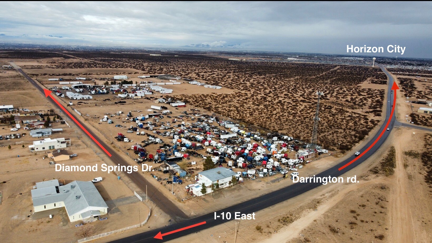 1321 Darrington Rd, El Paso, TX à vendre Photo principale– Image 1 sur 4