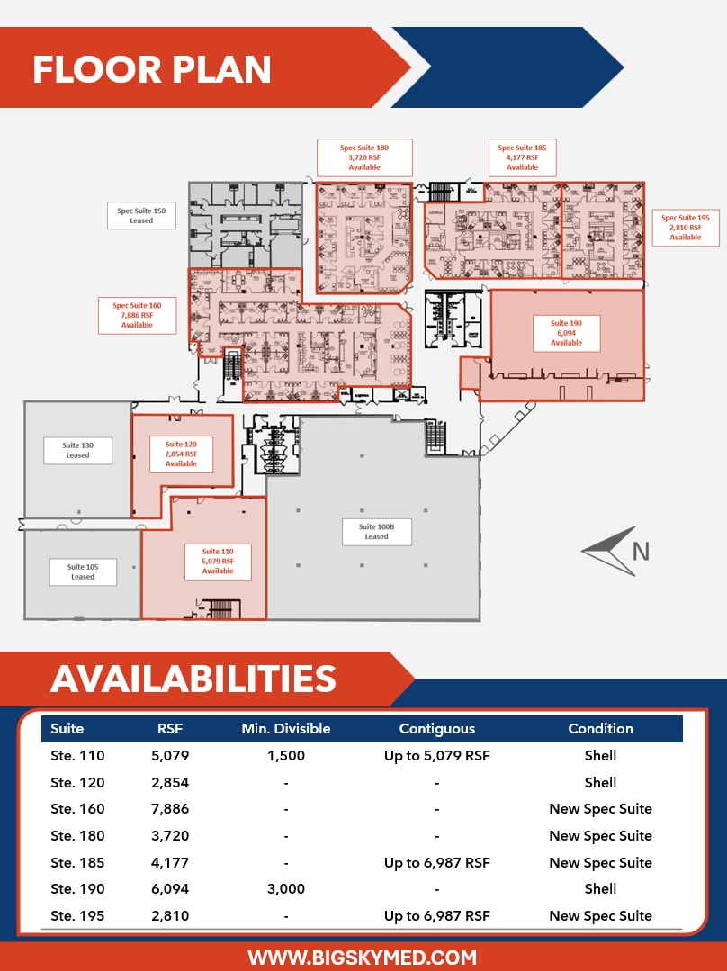 3101 E President George Bush Hwy, Richardson, TX à louer Plan d’étage– Image 1 sur 1