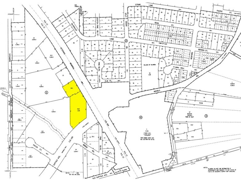 1968 Veterans Memorial Hwy, Islandia, NY à louer - Plan cadastral – Image 2 sur 24