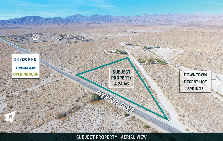 Pierson, Desert Hot Springs, CA à vendre - Aérien – Image 2 sur 5