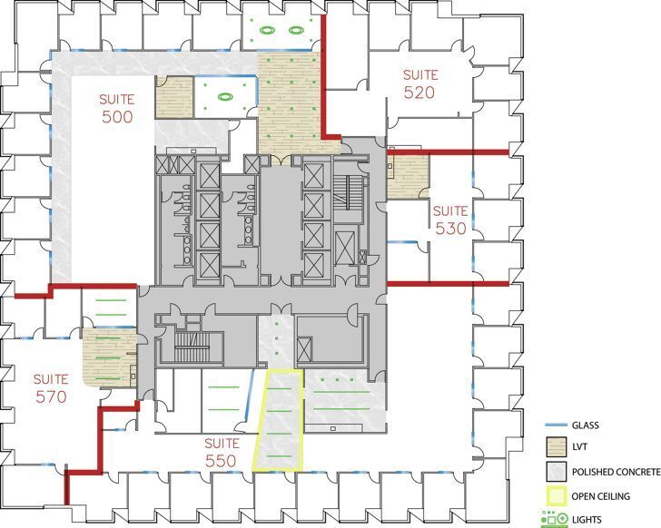 5 Park Plaza, Irvine, CA à louer Plan d’étage– Image 1 sur 1