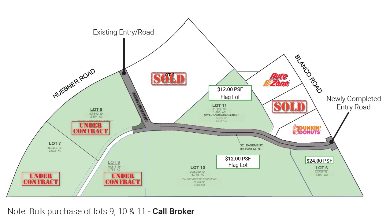 19615 Blanco Rd, San Antonio, TX à vendre Plan cadastral– Image 1 sur 2