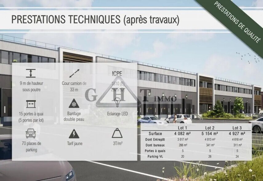 Industriel/Logistique dans Garges-lès-Gonesse à louer - Photo de l’immeuble – Image 2 sur 3