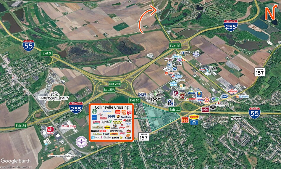 4308 Horseshoe Lake Rd, Granite City, IL à louer - Photo de l’immeuble – Image 2 sur 13