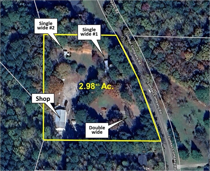865 Lumber Company Rd, Talking Rock, GA à vendre - Photo de l’immeuble – Image 1 sur 13