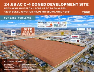 Plus de détails pour 12301 Eckel Junction Rd, Perrysburg, OH - Terrain à vendre