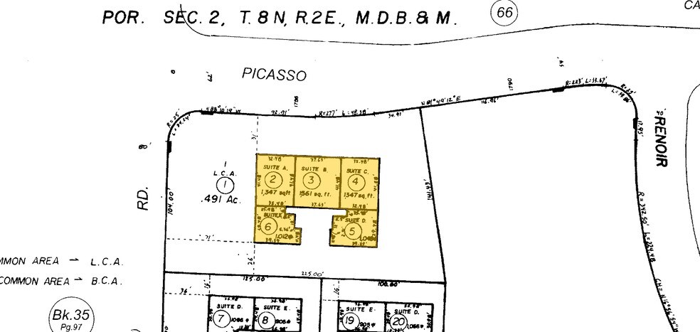 1712 Picasso Ave, Davis, CA à louer - Plan cadastral – Image 2 sur 3