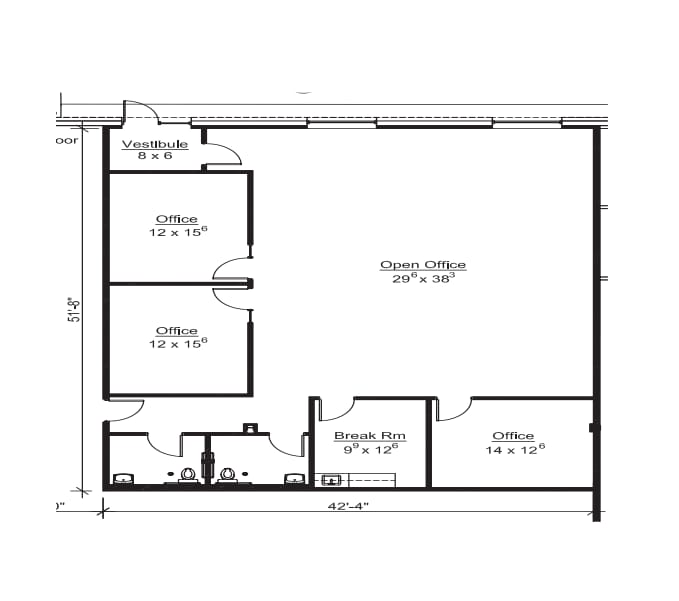 2165-2177 Shermer Rd, Northbrook, IL à louer Plan d’étage– Image 1 sur 1