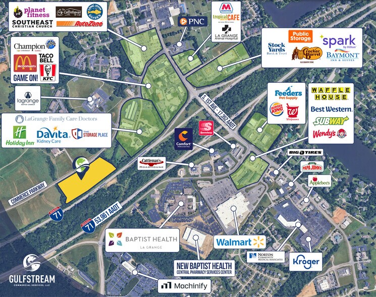 1100 Commerce Pkwy, La Grange, KY à louer - Aérien – Image 2 sur 4