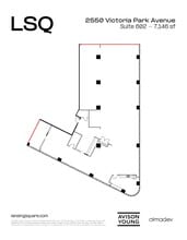 2550 Victoria Park Ave, Toronto, ON à louer Plan d’étage– Image 1 sur 1
